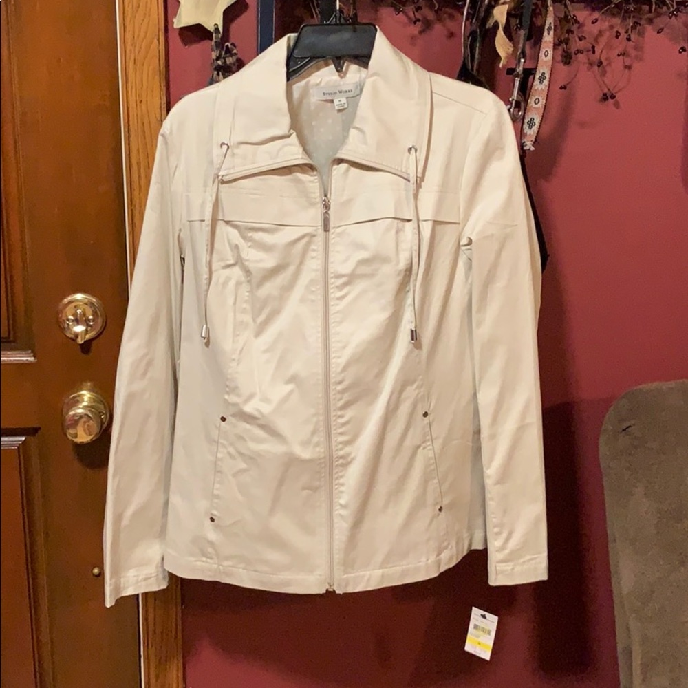 Brand new tan jacket